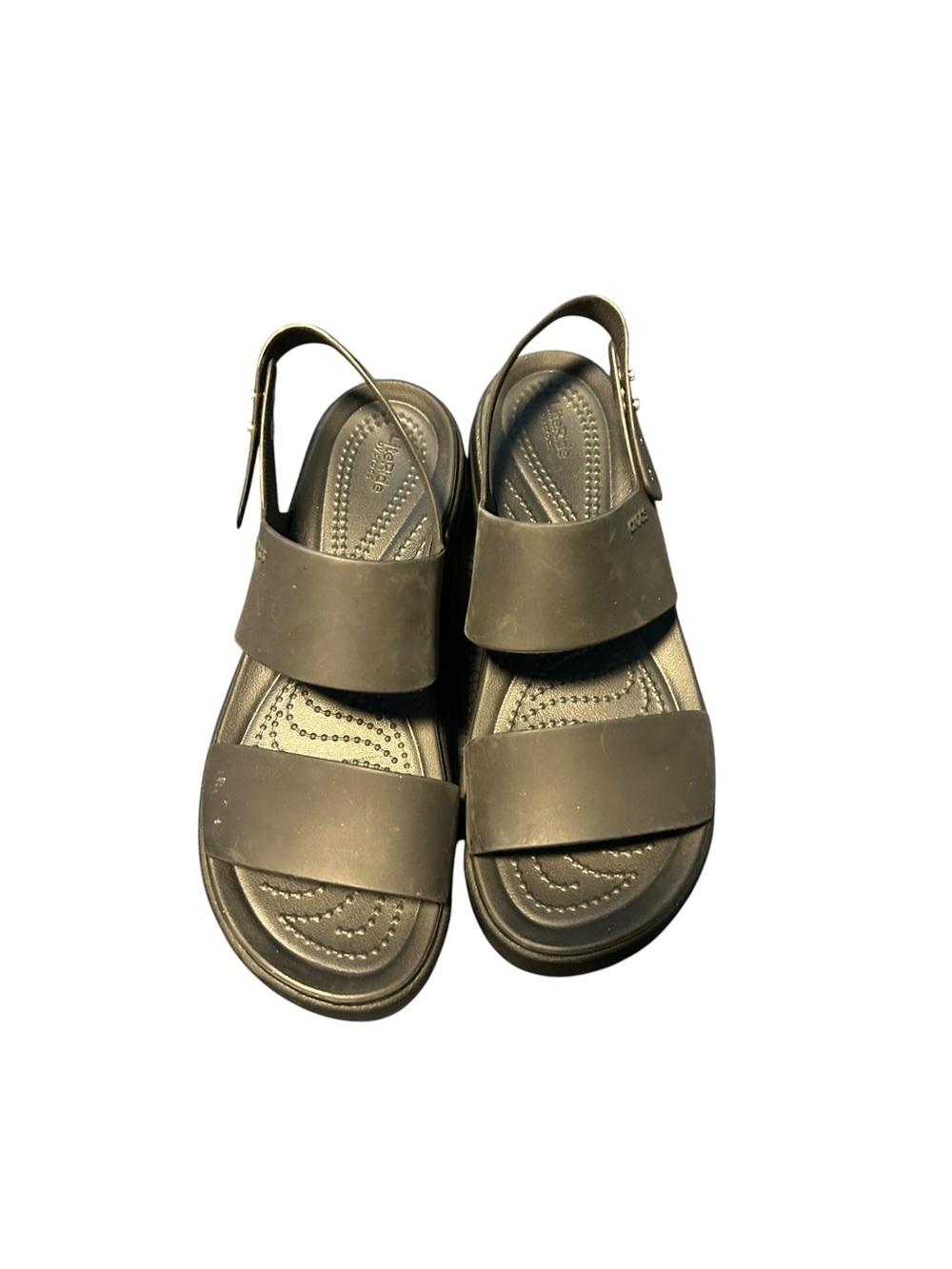 CROCS women’s  Double-Strap Slingback Sandals size 7